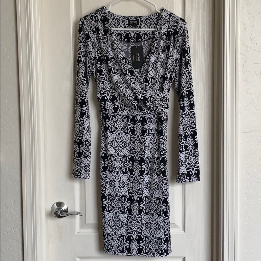 Brand New Black and White Dress